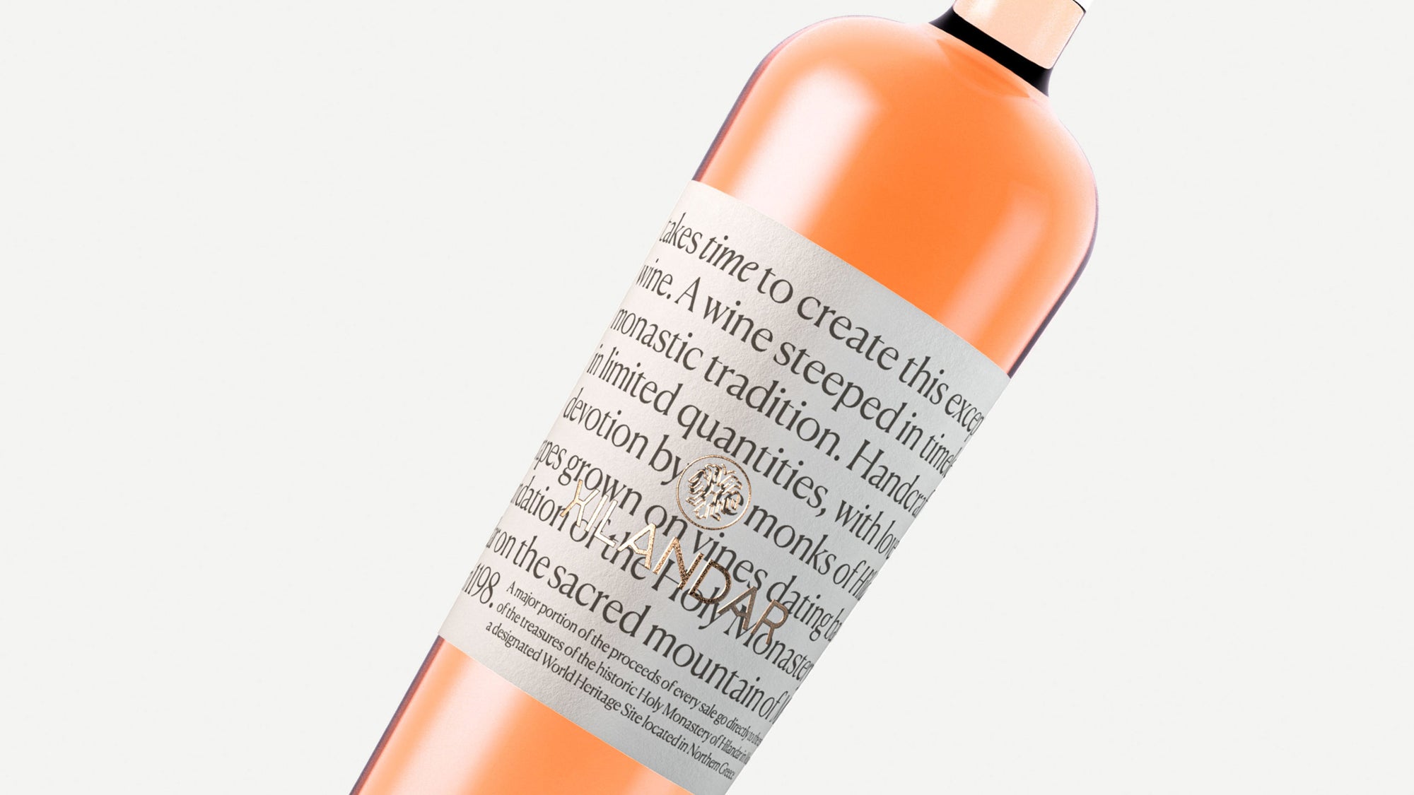Hilandar Rosé 2025 closeup